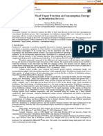 Studying Effect of Feed Vapor Fraction On Consumption Energy in Distillation Process