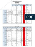 10 Jadwal Blok X - Xi Genap 18 April