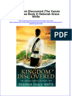 A Kingdom Discovered The Vazula Chronicles Book 2 Deborah Grace White Full Chapter