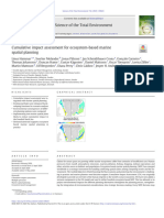 Hammar Et Al 2020 Cumulative Impact Assessment For Ecosystem-Based Marine