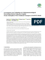 Zou Et Al 2021 - Hydrometeorological Forecasting Using COAWST