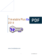 Timetable Plus Exam Features 