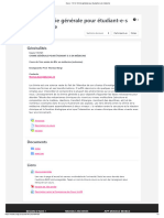 Cours - 11C121 Chimie Générale Pour Étudiant-E-S en Médecine