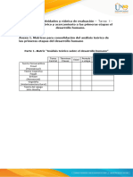 Matriz Logros Del Desarrollo en Menores de Dos Años