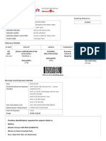 Electronic Ticket Receipt, August 03 For MRS HATIAH BINTI EFFENDI