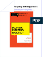 Pediatric Emergency Radiology Dietrich Download PDF Chapter