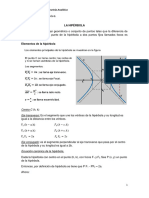 Teoría Sobre La Hipérbola