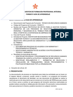 Guia No 1 GFPI-F-135 - Guia - de - Aprendizaje Técnico en Recursos Humanos