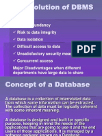 Data Redundancy Risk To Data Integrity Data Isolation Difficult Access To Data Unsatisfactory Security Measure Concurrent Access