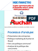 Auchan Ricard Trade Marketing