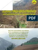 Los Andenes o Terrazas Prehispanicas y Su Rehabilitación