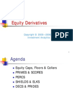 Derivatives Equity Derivatives