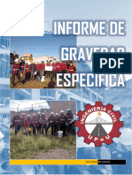 Informe de Gravedad Especifica