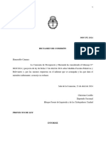 Dictamen Rechazo Al Paquete Fiscal Frente de Izquierda