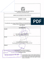 Procedimineto para Otorgar Atencion Meica en Consulta Externa en 2do Nivel2660-003-052