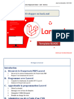 Cour Développer en Back-End - 7 Blade