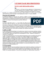 CM04 - Traduction Et Routage Des Proteines