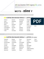 Liste de Mots GS