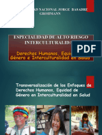 Derechos Humanos, Equidad de Género