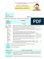 2º U2 s3 Sesion d3 Com Leemos Recetas Saludables Maestras de Primaria Del Peru