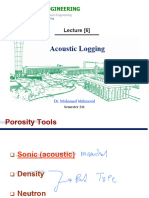 Acoustic Logging