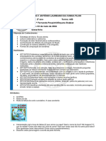 E.M.E.F. Antônio Laureano Da Cunha Filho Ano: 2º Ano Turma: A/B Prof. Fernanda Pospichil/Dayana Dalpiaz Data: 03 de Maio de 2024 Sexta-Feira