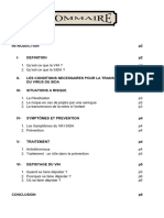 Expose Les Modes de Contaminations Du Vih Sida Et Les Moyens de S'y Premunir