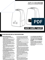 Zvlhčovač Boneco - User Guide