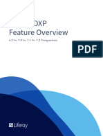 Liferay DXP Features Comparison