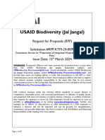 RFP-Preparation of Integrated Watershed Management Plans