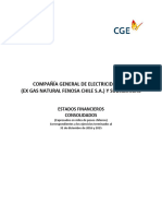 Estados Financieros CGE Dic 2016