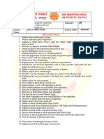 Question Bank For Bca 3RD Data Structure