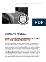 A Call To Revival - The Church of God International