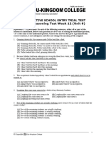 Y8 Verbal Reasoning 