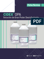 Ficha Técnica CIDEX OPA