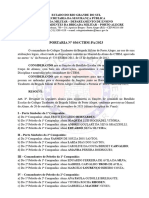 Portaria NR 036-CTBM-PA-2023 - Nomeação Da 5 Disciplina de 2023 - ÚLTIMA Do Terceiro Ano