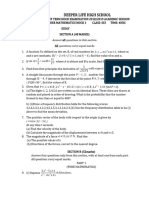 SS 3 Further Maths Mock Exam