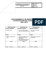 Pro-Sgc-102 Procedimiento de Medicion de Satisfaccion de Clientes 9001.2015