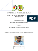 Actividad # 6 - Elaboración de Un Caso de Estudio Unidad 3