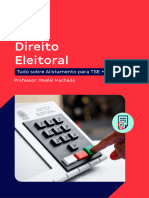 E Book Direito Eleitoral Tudo Sobre Alistamento para o Tse Tres