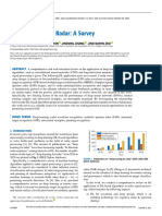 Deep-Learning For Radar A Survey