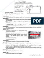 Activities - Magnetic Effects of Electric Current