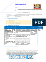 SESION N°04 Establecemos Acuerdos Familiares para Promover Una Vida Saludable