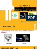 Semana #1. El Carbono. Estructura y Propiedades - Hidrocarburos.