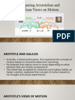 PHY SCI 2ND QUARTER - Lesson 3 - Comparing Aristotelian and Galilean Views On Motion