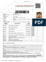 AKTU Admit Card Sem-3