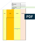 Matriz de Identificacion