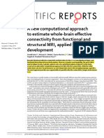 A New Computational Approach To Estimate Whole Brain Effective Connectivity