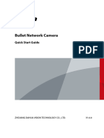 Dahua Bullet Network Camera - Quick Start Guide - V1.0.0