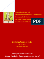 EEH-aula 10 - 2014 - Interação Genes Cultura - Sociobiologia Revista - 2014